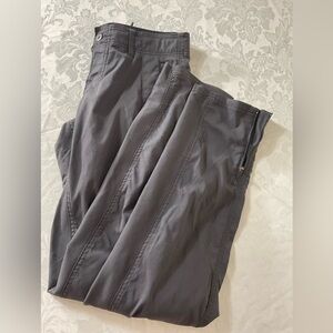 Prana Pants Womens Size 30 Grey Straight Leg Long Stretch Lightweight Slim Fit